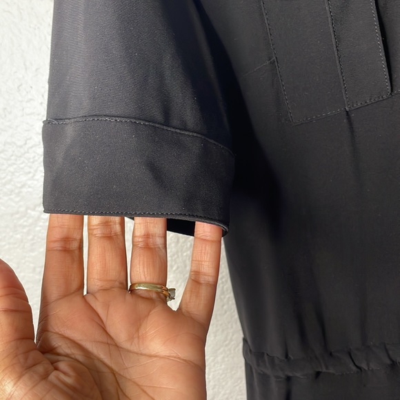 WHITE HOUSE BLACK MARKET Utility Dress | Black | Size 4 - Picture 5 of 13